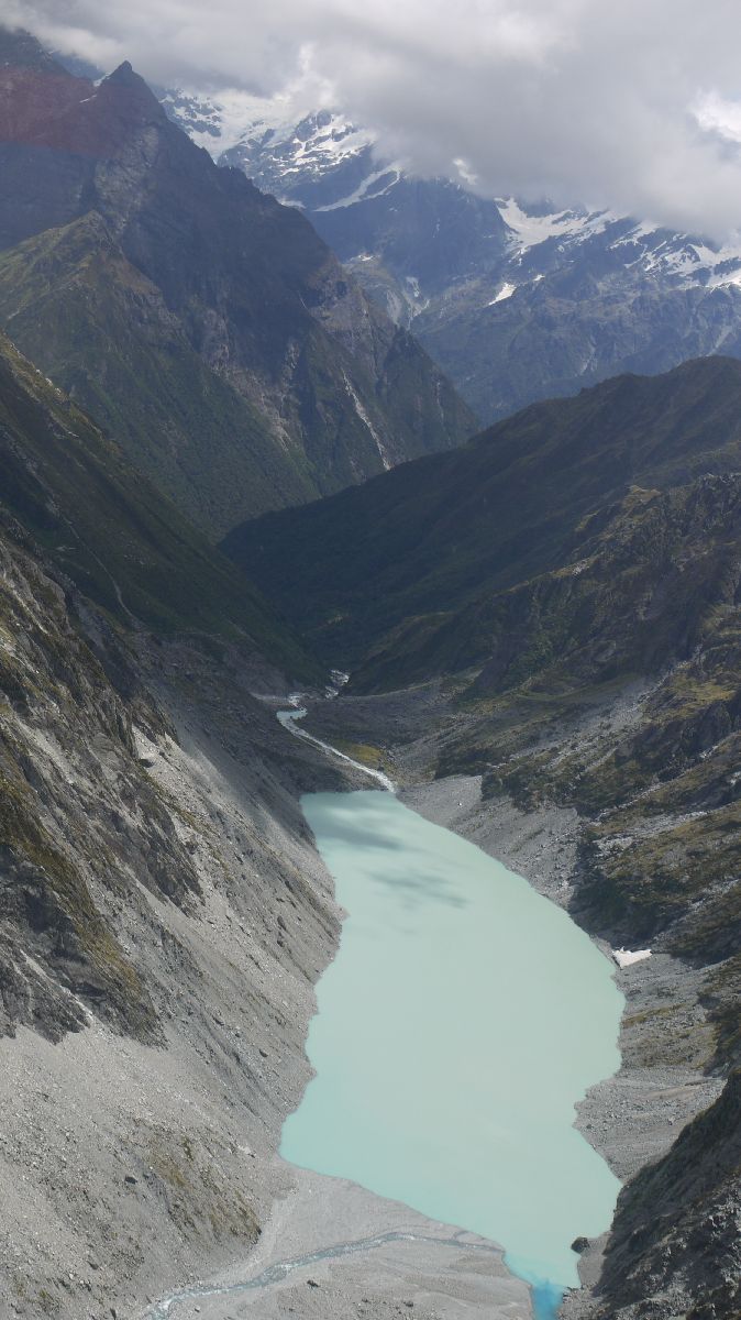 Gletscher und Seen