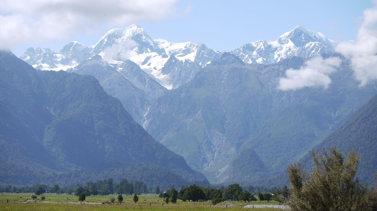 Mt. Tasman und Mt. Cook
